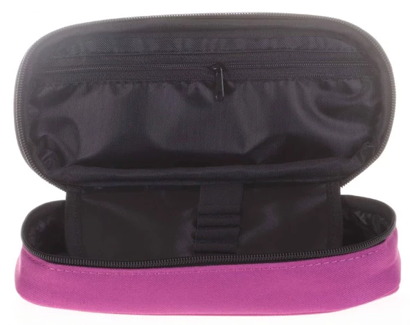 Kaukko Özel Bölmeli Mürdüm Organizer Kalem Çantası - Resim 2