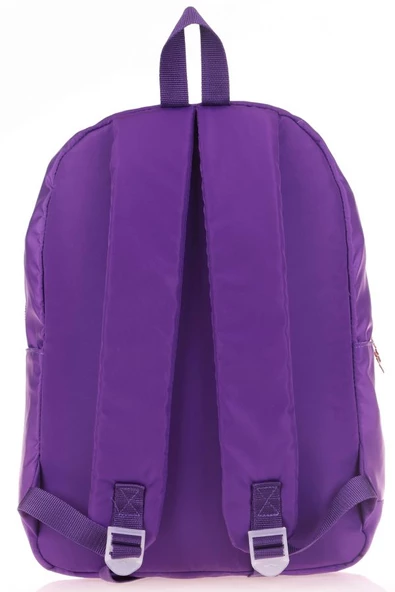 Kaukko Bright Mor Kapitone Okul ve Günlük Sırt Çantası - Kız Çocuk - Resim 2