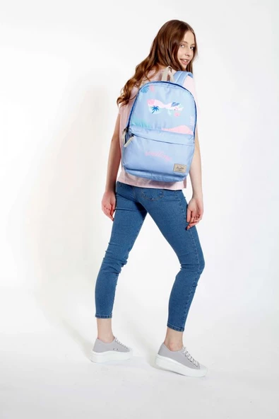 Kaukko Layer Okul ve Günlük Sırt Çantası - Sometime - Kız - Resim 3