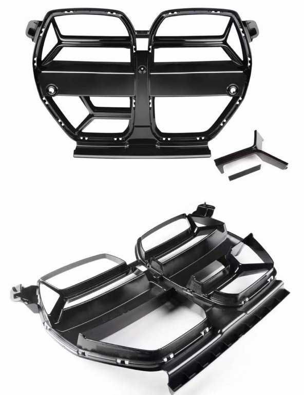 BMW YENİ M4 G82 CSL ÖN PANJUR PARLAK SİYAH 2020-2023