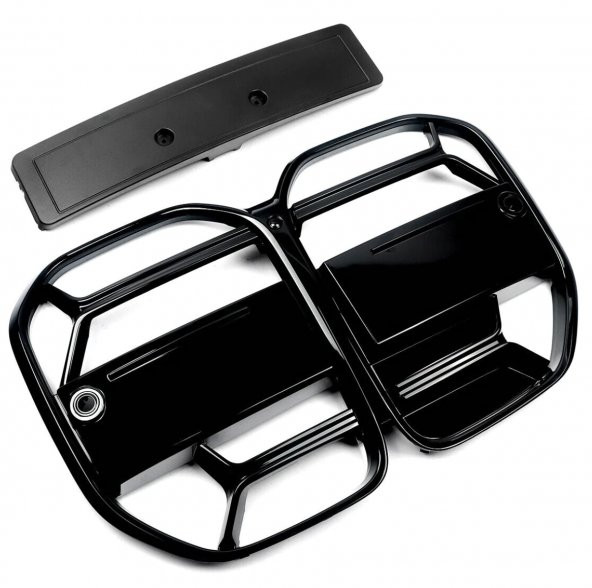 BMW YENİ 4 SERİSİ G22 G23 CSL ÖN PANJUR PARLAK SİYAH 2020-2023 - 4