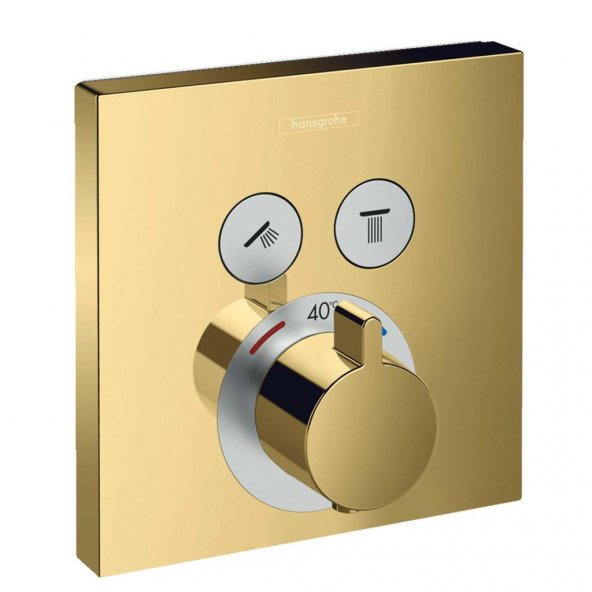 Hansgrohe Showerselect Termostatik Ankastre  Banyo Bataryası 2 Çıkış - Resim 5