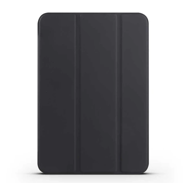 Apple iPad Mini 2021 (6.Nesil) Zore Smart Cover Standlı 1-1 Kılıf  Siyah