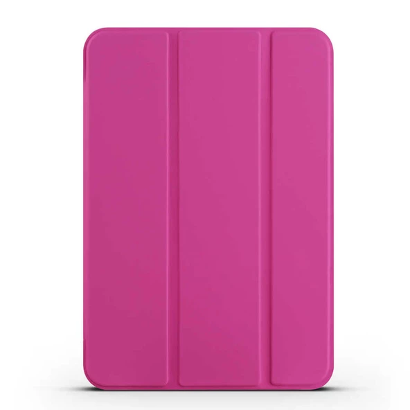 Apple iPad Mini 2021 (6.Nesil) Zore Smart Cover Standlı 1-1 Kılıf  Pembe