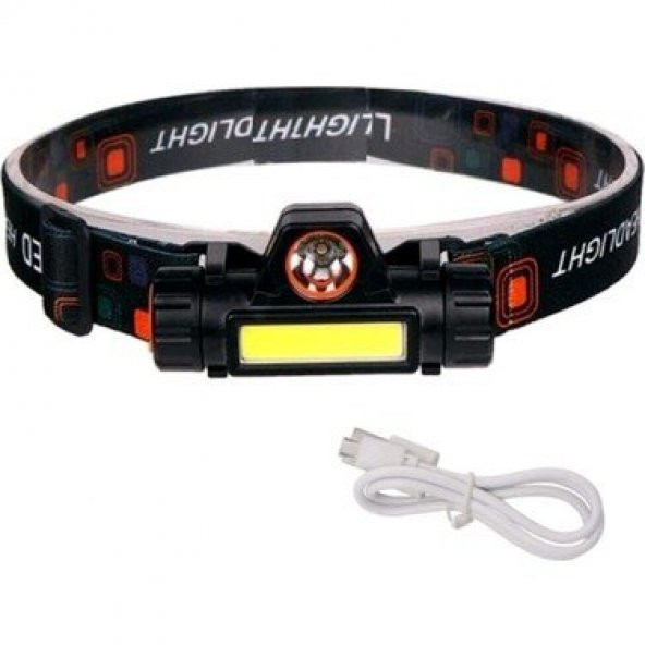 KLAUS SARJLI LED KAFA LAMBASI SMD+COB 1+3W - 4