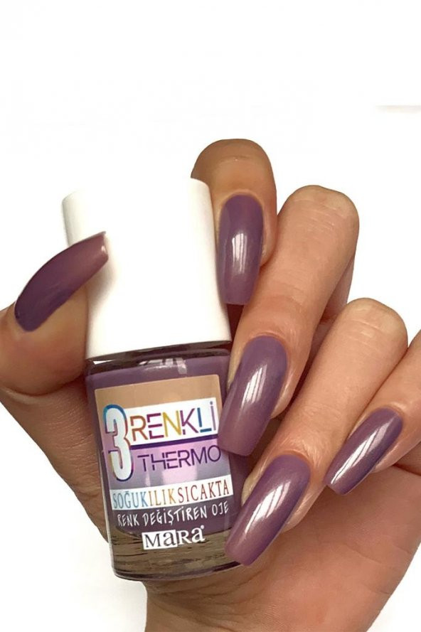 3 Renkli Thermo Renk Değiştiren Oje Capri