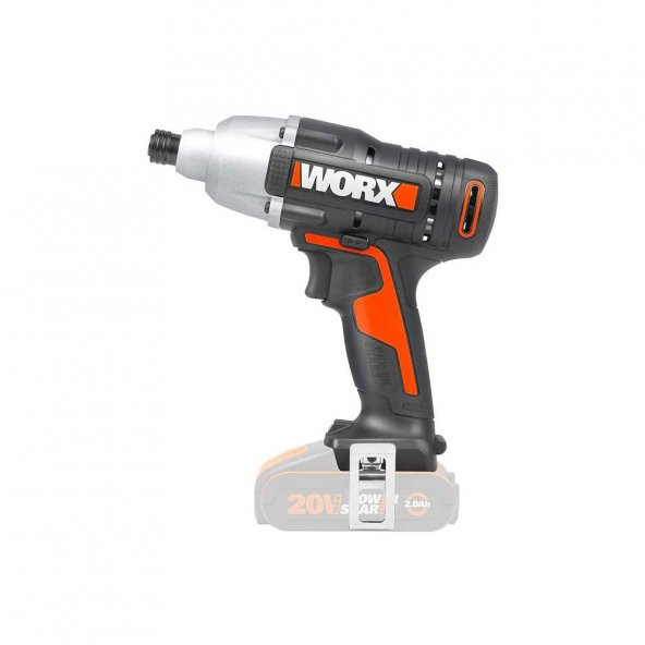 WORX WX291.9 20Volt 170Nm Profesyonel Darbeli Tornavida (Akü Dahil Değildir) - 2
