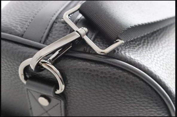 Deri Seyehat Çantası Ayakkabı Bölmeli El ve Omuz Askılı 8683255012213 - 6