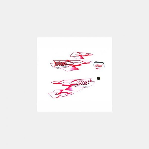 BWS 100 Sticker Seti Kırmızı