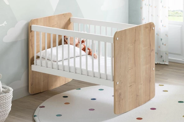 TommyBaby TB-1010 Sallanır Sabitlenir Pratik Beşik 50x90 - 5