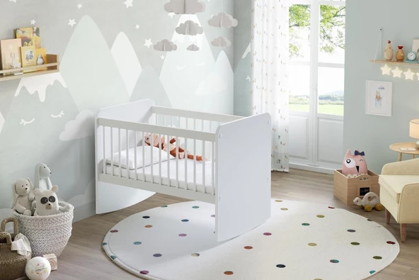 TommyBaby TB-1010 Sallanır Sabitlenir Pratik Beşik 50x90 - 2
