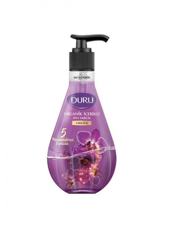 DURU ORGANİK SIVI SABUN ORKİDE 500 ML