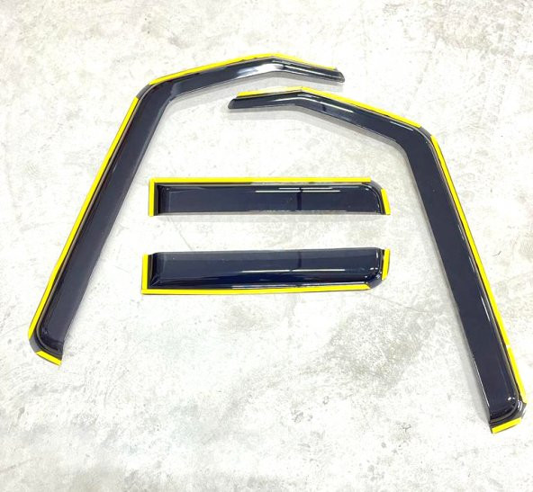 JEEP WRANGLER RUBİCON JL CAM RÜZGARLIĞI SETİ 2018-2023 - Resim 2