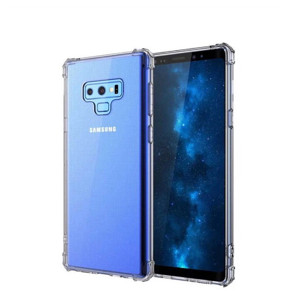 Gpack Samsung Galaxy Note 9 Kılıf AntiShock Ultra Koruma Sert Silikon ve Nano