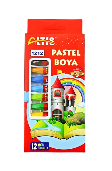 Altıs 12 Renk Pastel Boya