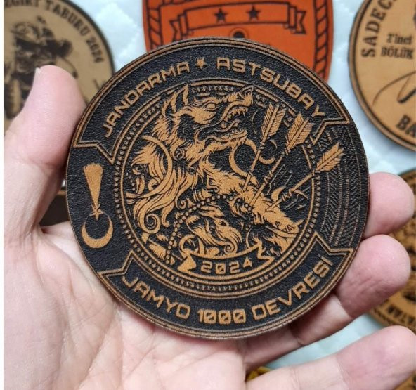 JAMYO 2024 DEVRESİ Deri PEÇ - JAMYO Leather Patch - 2