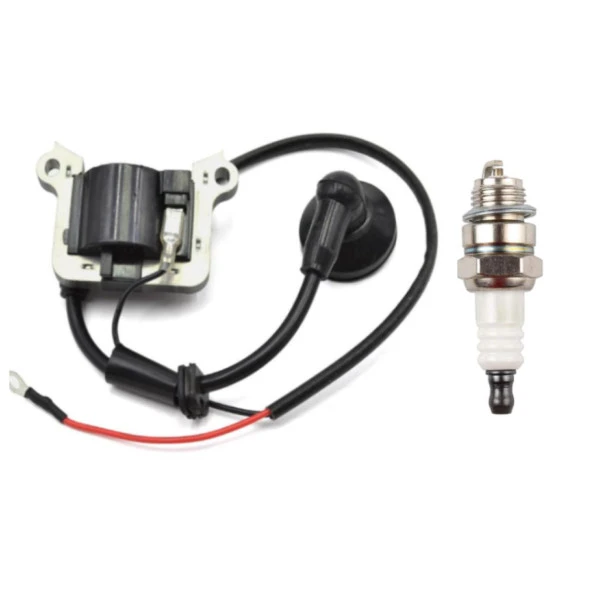 Kmtmak Motorlu Tırpan Ateşleme Bobini Buji Set  Cg/Bg 430-520 - 5