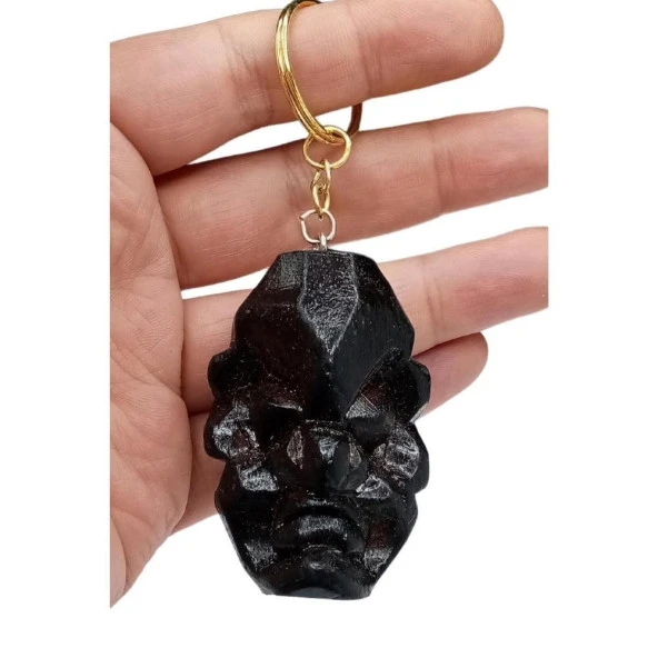 Ahşap Aborjin Yerli Primitif Anahtarlık ürün görseli