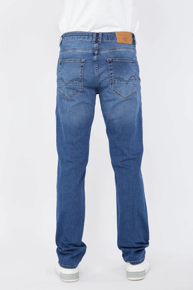 Erkek Jean Pantolon Koyu Mavi - 2
