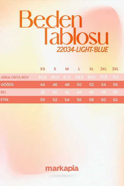 Kadın Uzun Kollu Tek Düğmeli Jean Ceket Açık Mavi - 9