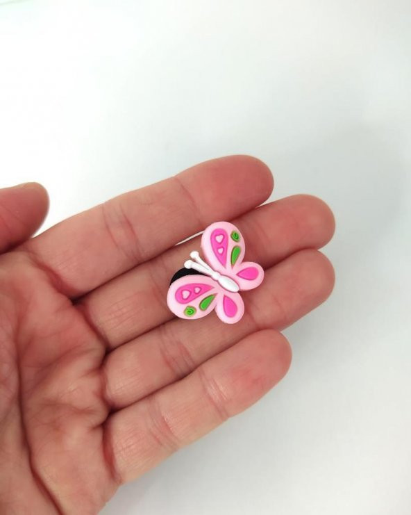 Terlik Ayakkabı Sandalet Süsü 1 Adet Silikon Kız Erkek Aksesuar