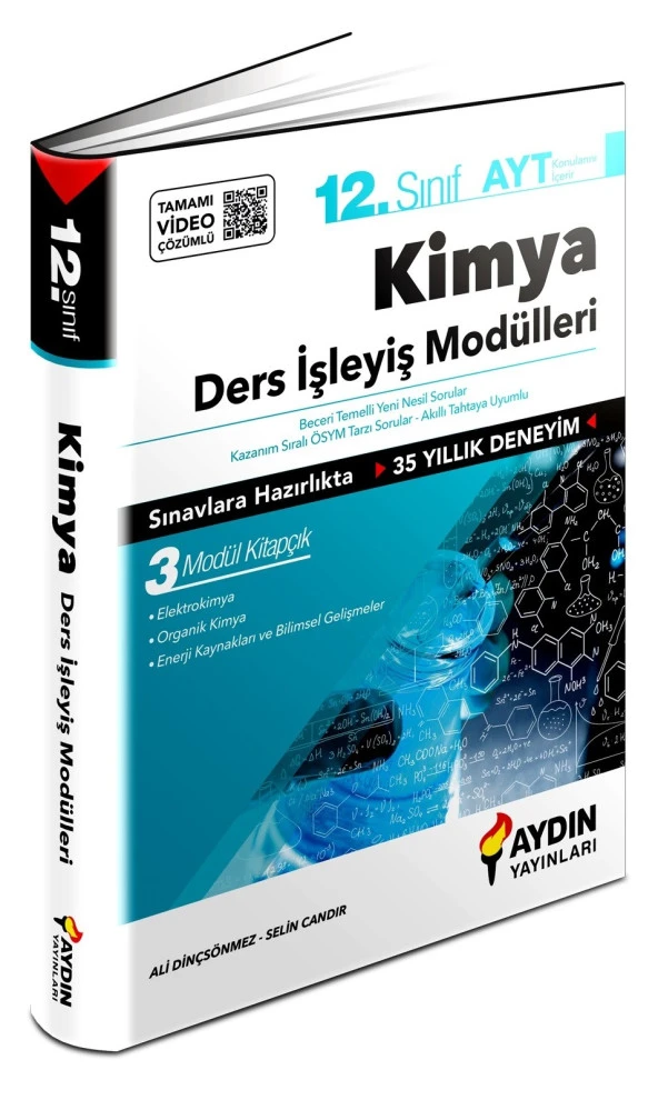 Aydın 2024 12. Sınıf Kimya Ders İşleyiş Modülleri