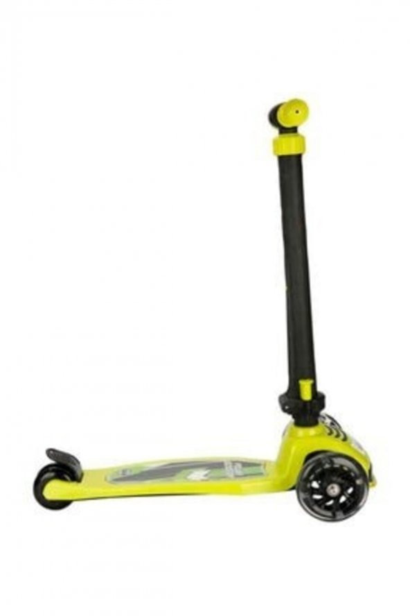 Pilsan Power Scooter Yeşil 3 Tekerlekli Işıklı Scooter