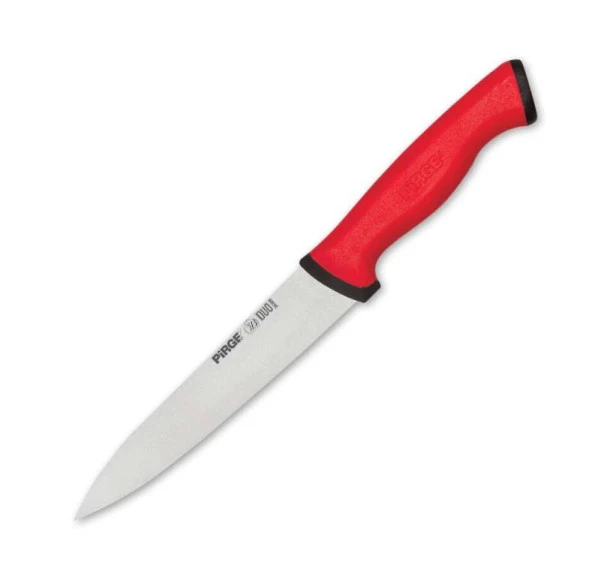 Pirge Kasap Dilimleme Bıçağı Duo 34311 16cm Kırmızı