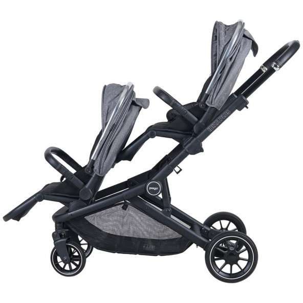 Prego İbiza Plus Travel Set Bebek Arabası / Gri - 3