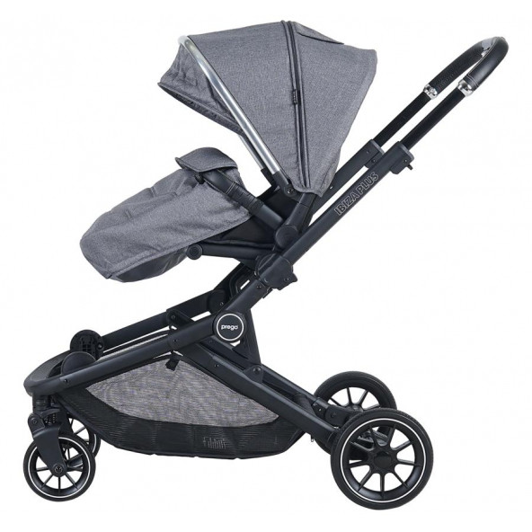 Prego İbiza Plus Travel Set Bebek Arabası / Gri - 9