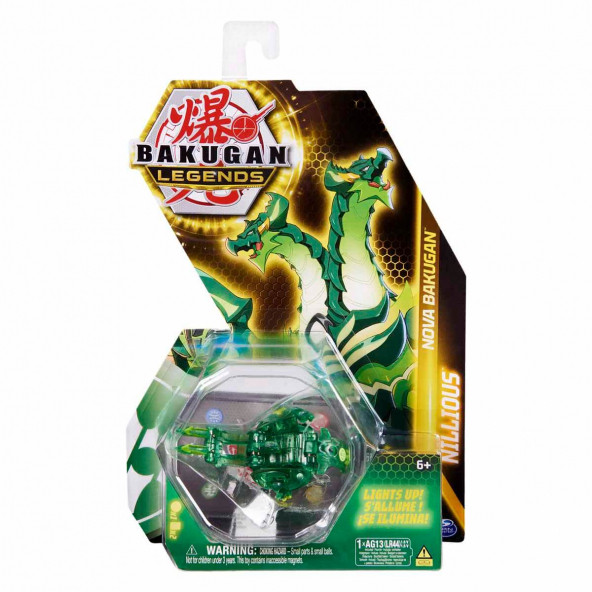 Bakugan Legends Nova Bakugan - Nillious Yeşil