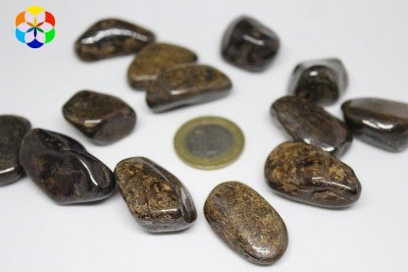 Bronzit Taşı Tamburlanmış Orta Boy 14-20 gram ürün görseli