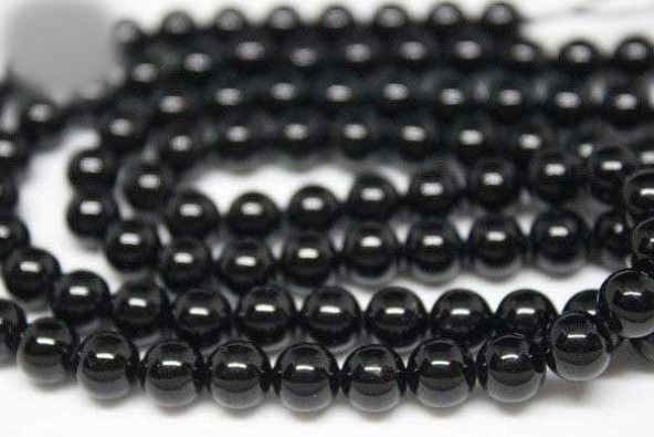 Turmalin Taşı 6mm/adet - 4