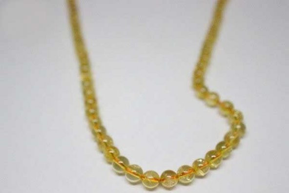 Sitrin Taşı Koyu Renk 6mm/adet - Resim 6