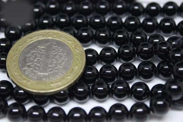 Turmalin Taşı 6mm/adet - 6