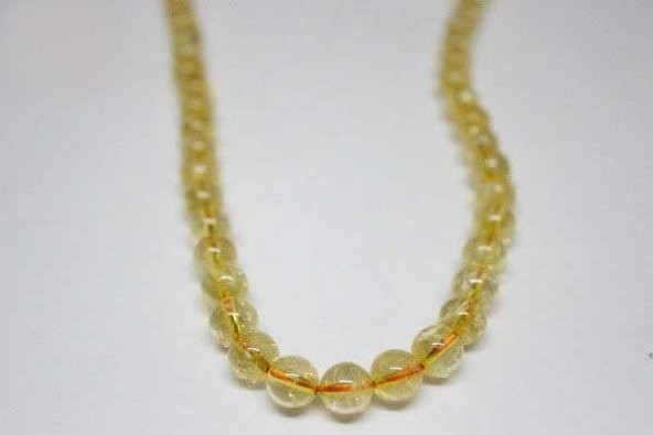 Sitrin Taşı Koyu Renk 8mmadet - Resim 6