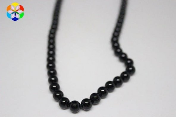 Turmalin Taşı 6mm/adet - 2