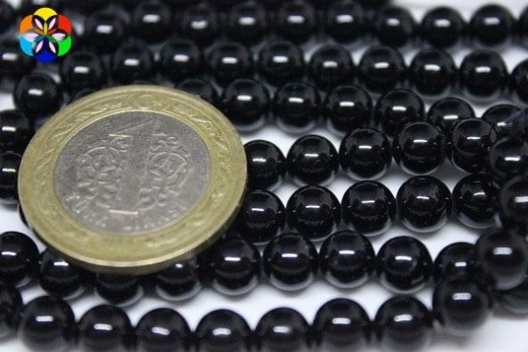 Turmalin Taşı 6mm/adet - 3