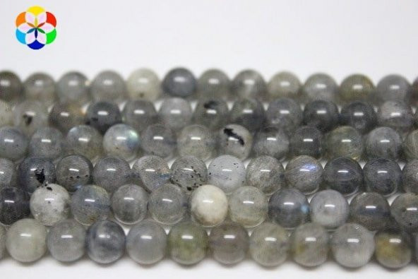 Labradorit Taşı 6mm/adet
