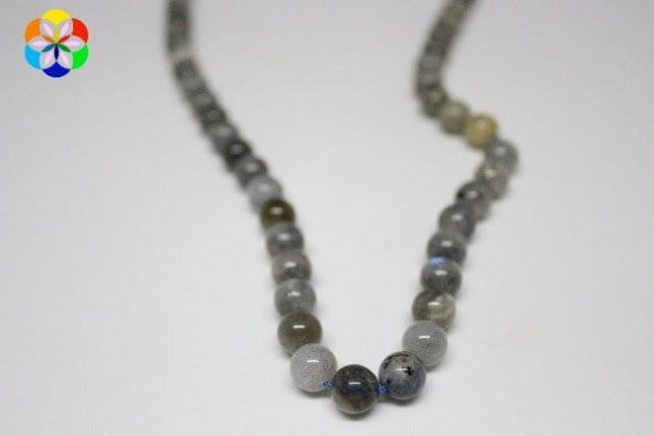 Labradorit Taşı 7-8mm/adet - Resim 2