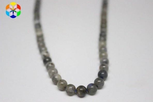 Labradorit Taşı 6mm/adet - Resim 2