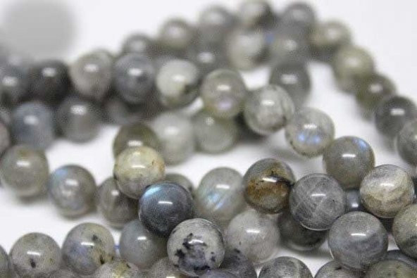 Labradorit Taşı 7-8mm/adet - Resim 9