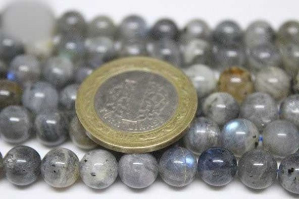 Labradorit Taşı 7-8mm/adet - Resim 10