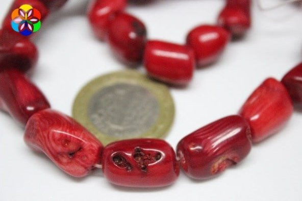 Mercan Çubuk Büyük Boy/adet (Boyalıdır) - Resim 3