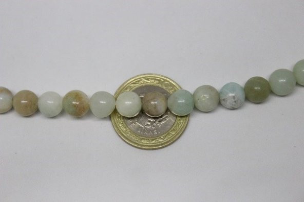 Amazonit Taşı 8mmadet - Resim 5