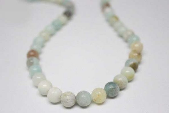 Amazonit Taşı 8mmadet - Resim 7