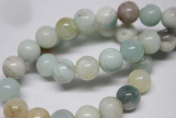 Amazonit Taşı 8mmadet - Resim 8