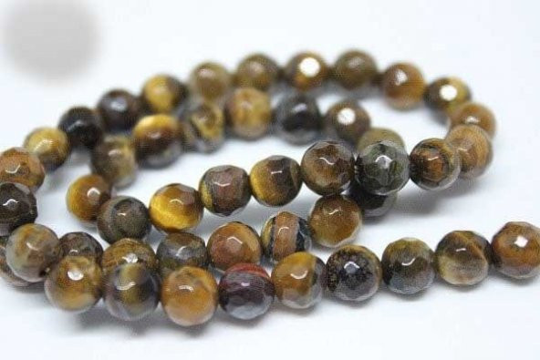 Kaplangözü Taşı Faset Kesim 6mm/adet - Resim 7