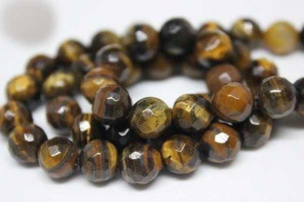 Kaplangözü Taşı Faset Kesim 8mmadet - Resim 8