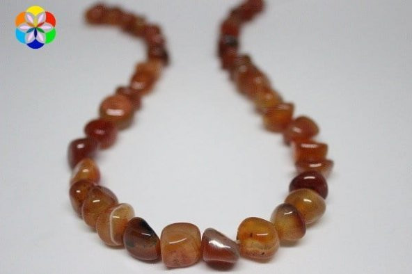 Akik Kahverengi Doğal Tımbıl Taşlar/adet - Resim 2